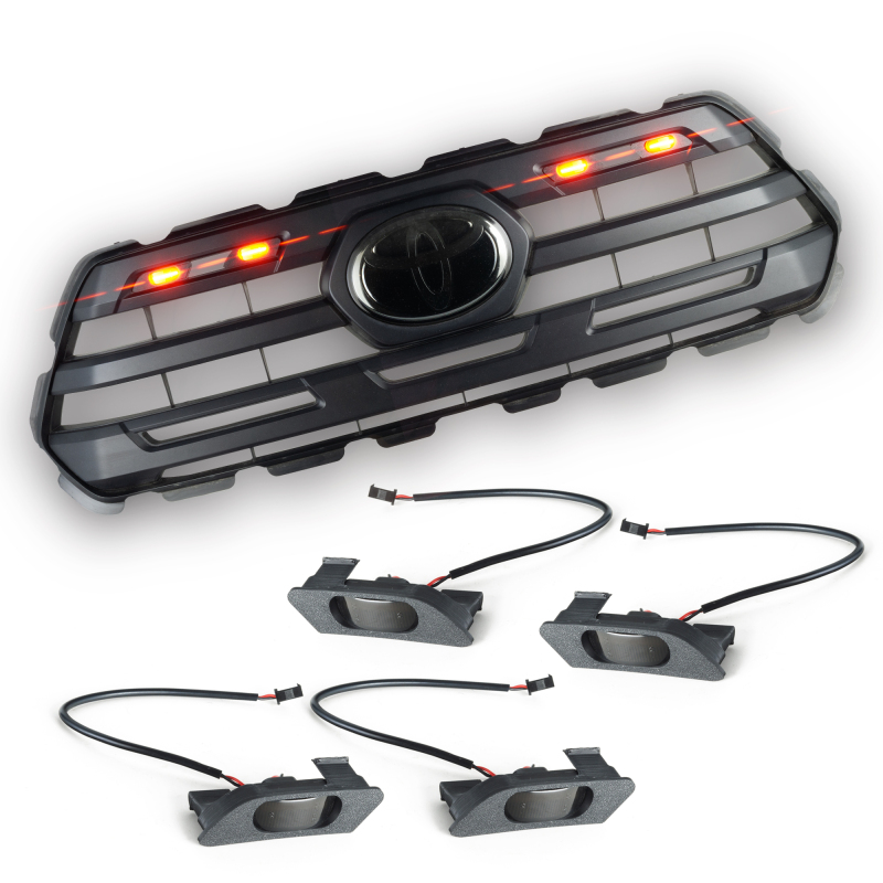Toyota Tacoma LED Grill Light Kit - ORACLE Lighting - Pre-Runner Style - Tinted Lens - `16-`20
